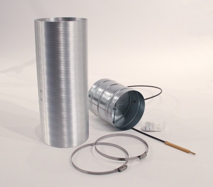 SET CLAPET AIR EXTERIEUR D:160