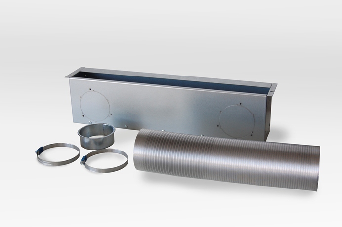 21105 SET CAISSON + RACCORD EXT DIAM 100