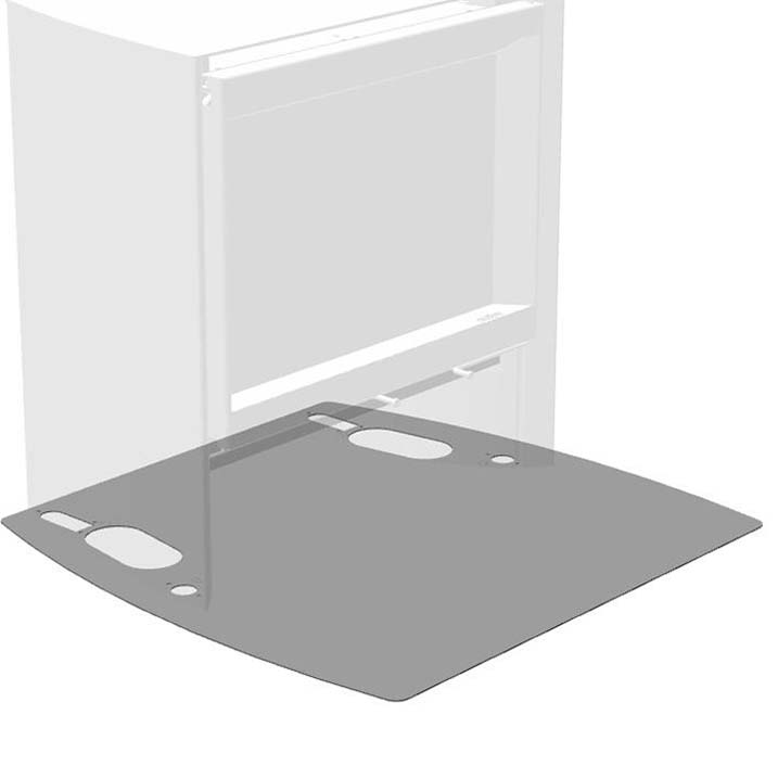 S6-H 5650 PLAQUE DE SOL STUVBLACK