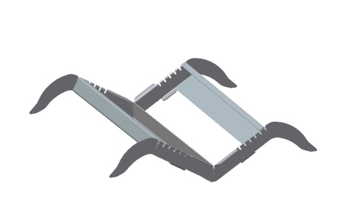 2185DF SET SUPPORT CHICANES INFERIEURES