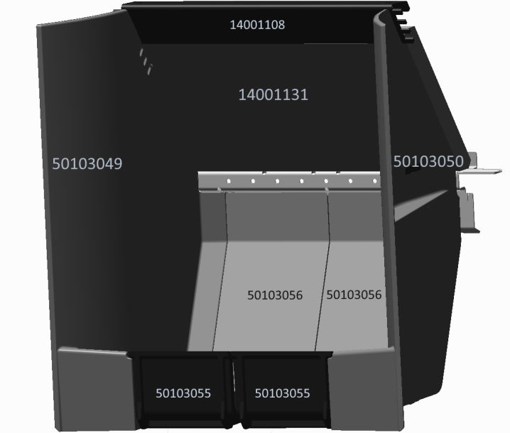 S6-IN 4655 SUPPORT DEVIATEUR VERMICULITE