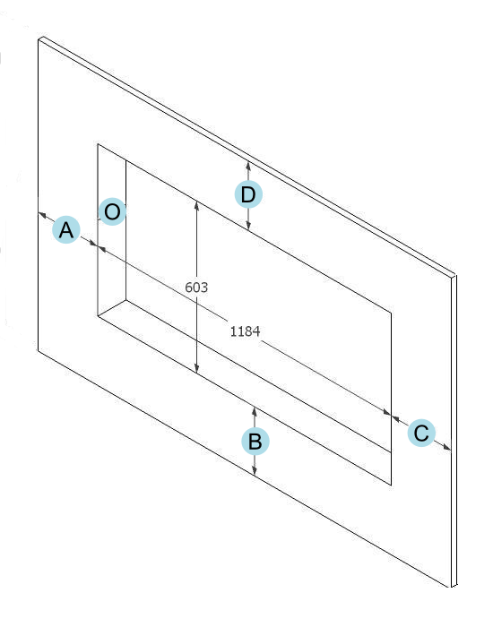 21125 CADRE APPLIQUE SF4 CUSTOM ROUILLE