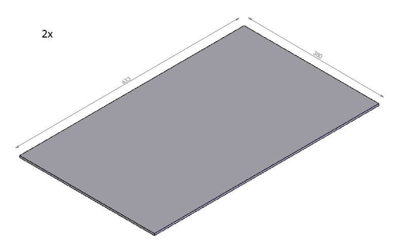 Miroir céramique noir total derby Tunnel 3