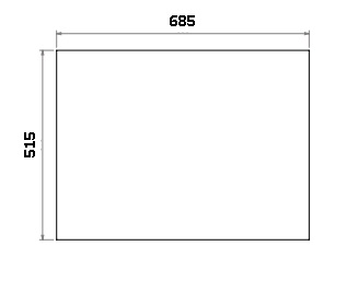 Miroir céramique noir arrière coté derby Small