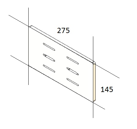 Grille de combustion Unilux-3 40 noire (depuis 10-5-2021)
