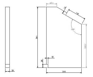 Vermiculite panneau latéral (G) Unilux 52