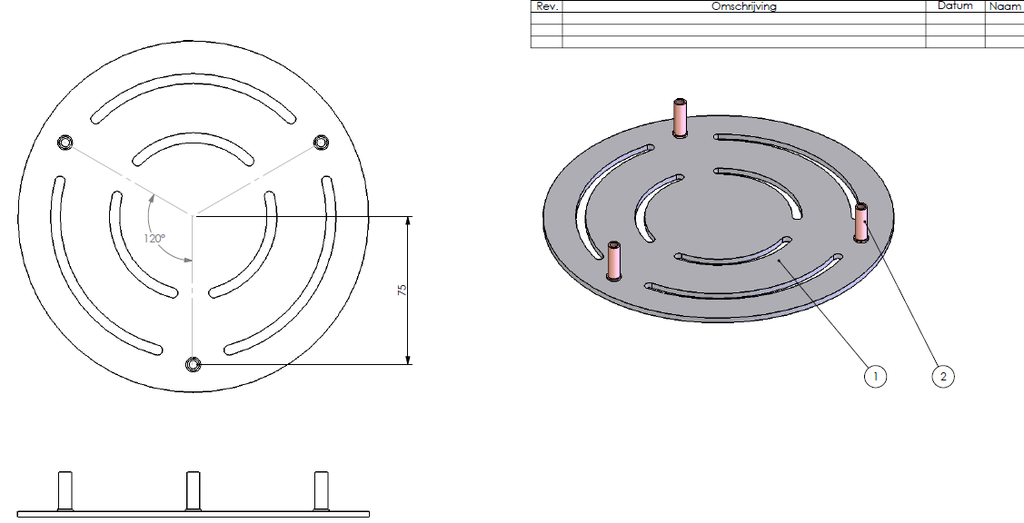 Rosette métallique Eco 40/52/55 - pierre ollaire - raccordement arrière noir (depuis 10-5-2021)