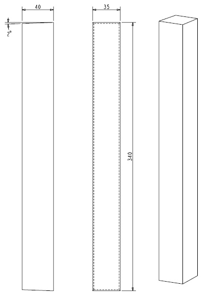 Brique réfractaire avant Elan 11