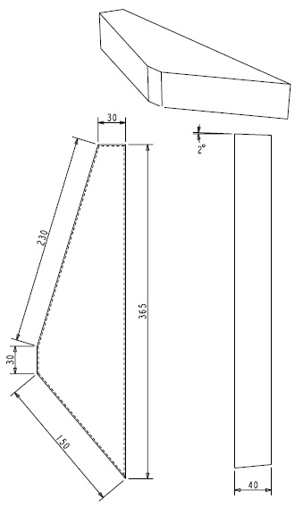 Brique réfractaire Elan 9 (G)