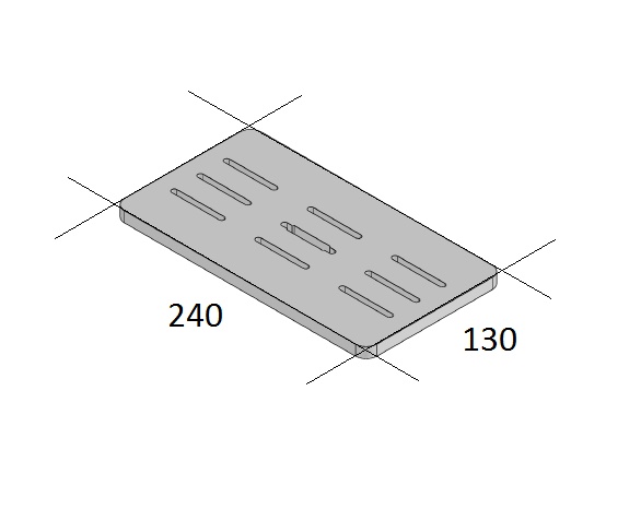 Grille de chauffe Energa 80/50 noire (depuis 10-5-2021)
