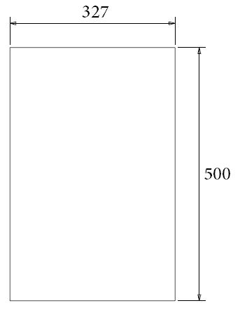 Plaque d'isolation Escamo 80 derrière