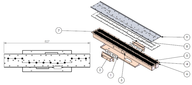 Brûleur HBS T 3 propane  CenF