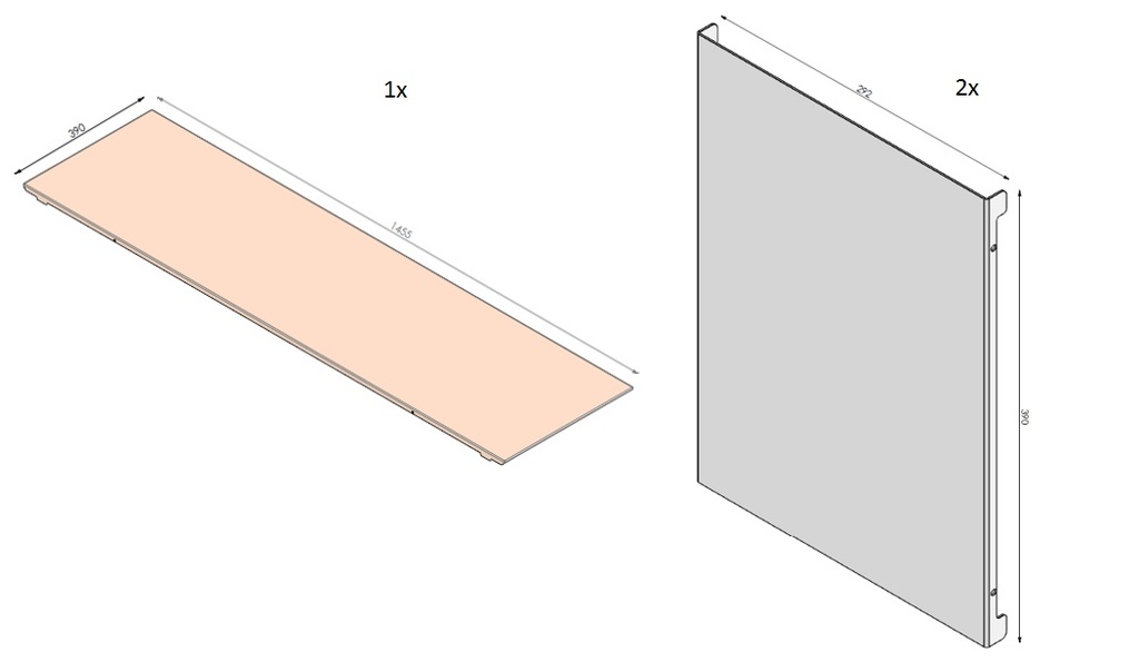 Paroi lisse HBXL noire (depuis 10-5-2021)