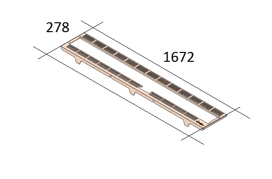 Grille autour du  Double Brûleur HBXXL-3 noire (depuis 10-5-2021)