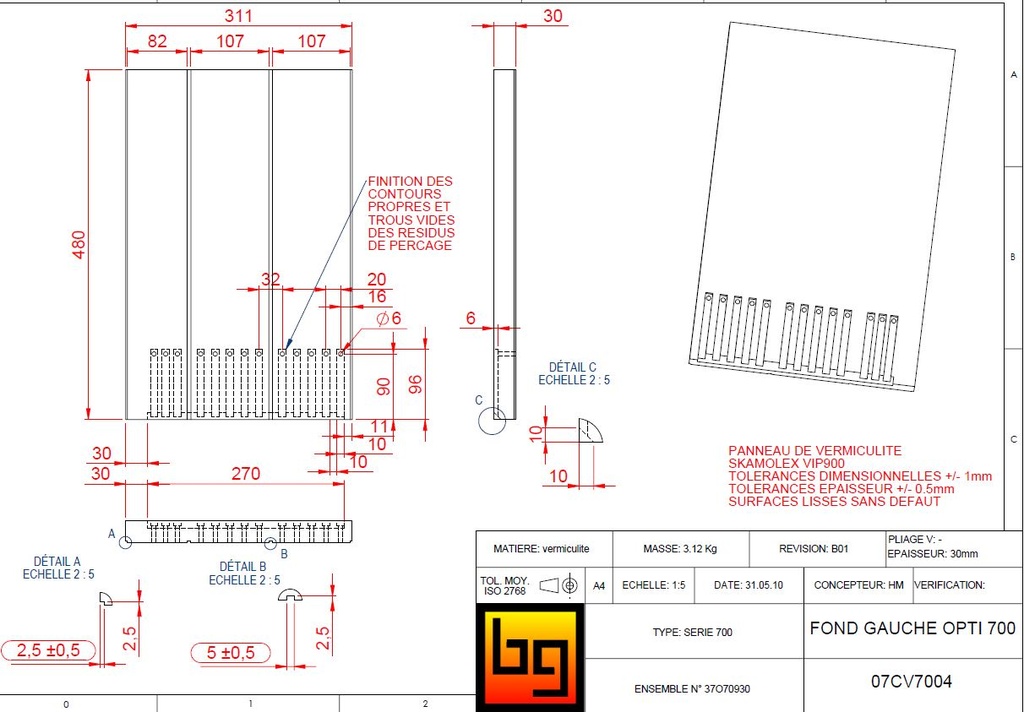 KIT DOS SKAMOLEX 700 GREEN (1x07CV7003X+ 1x07CV7004X)