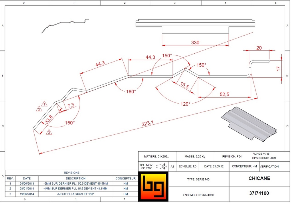 CHICANE IF 740 GREEN