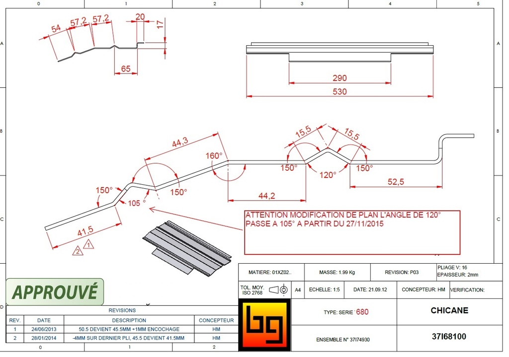 CHICANE  IF 680 GREEN