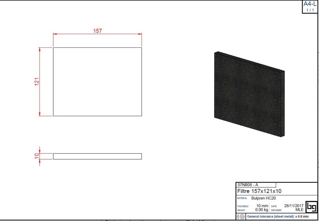 BULPRENS HC20 157X121X10 (603-683-743-scope)