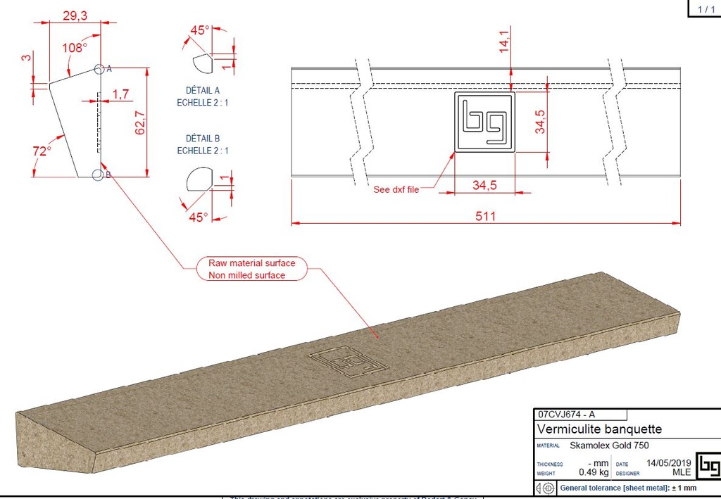 SKAMOLEX BANQUETTE IF EASY 670