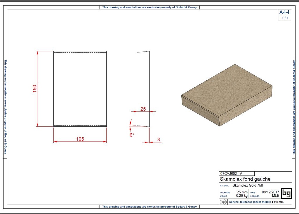 SKAMOLEX FOND IF NEO 105mm