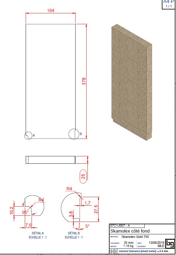 SKAMOLEX COTE FOND IF EASY 740-810-950