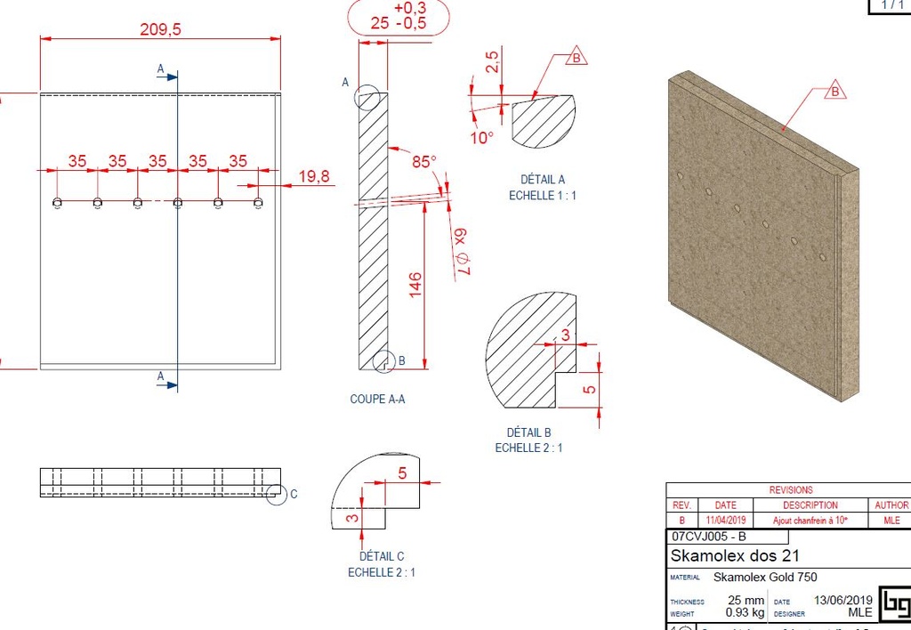 SKAMOLEX DOS 21 IF EASY 740-810-950