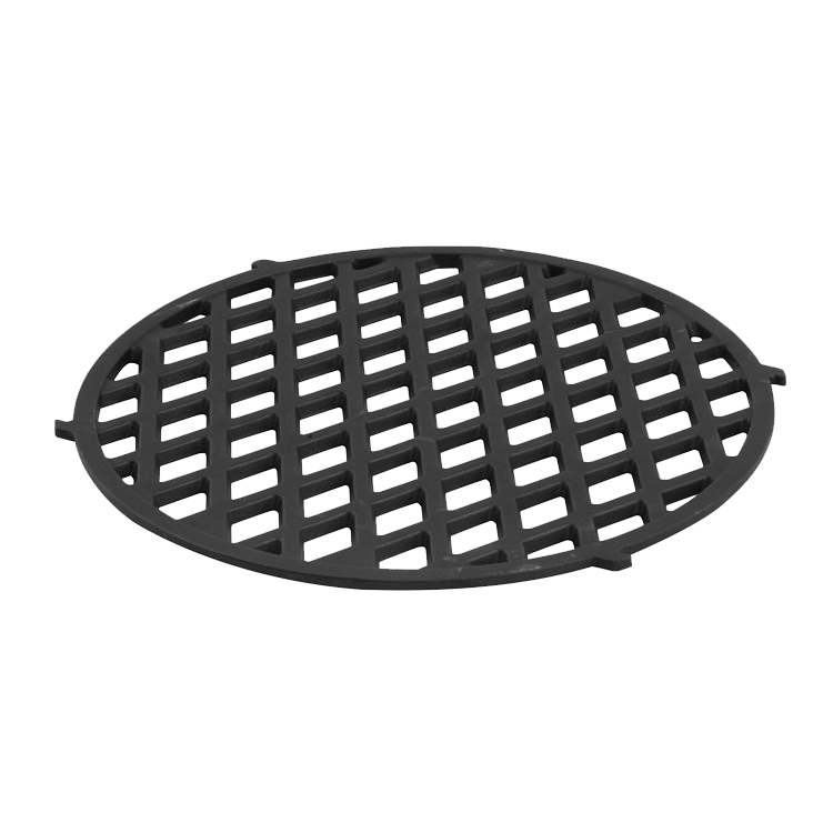Grille en fonte Noir