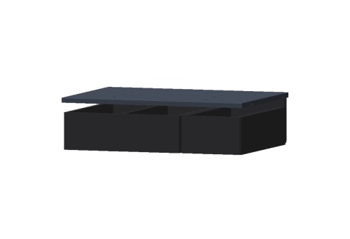 [11881004] µM KIT 2 TIROIRS NICHE LARGE