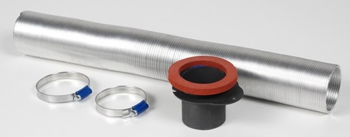 [12002005] KIT RACCORD AIR EXT 63mm DROIT A VISSER
