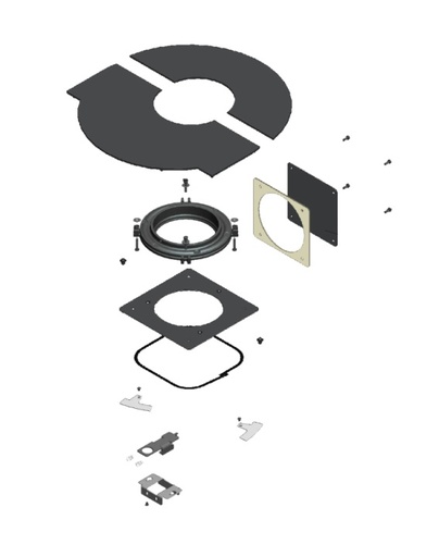 [12018006] 30- KIT SORTIE ROTATIVE + TABLETTE 150