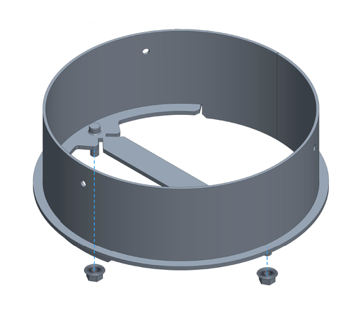 [12020004] S6-IN SORTIE FUMEE AXE OBLIQUE DIA 180MM