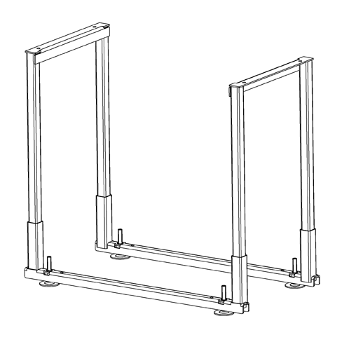 [13002002] S16-68 SUPPORT HAUTEUR AJUSTABLE