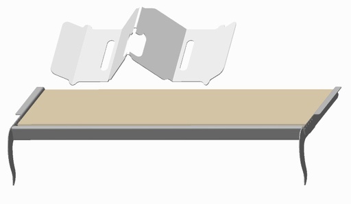 [14001001] 21105SF SET DEVIATEUR + INOX + VERM