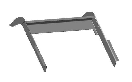 [14001078] 2165CSF SET SUPPORT CHICANES INFERIEURES