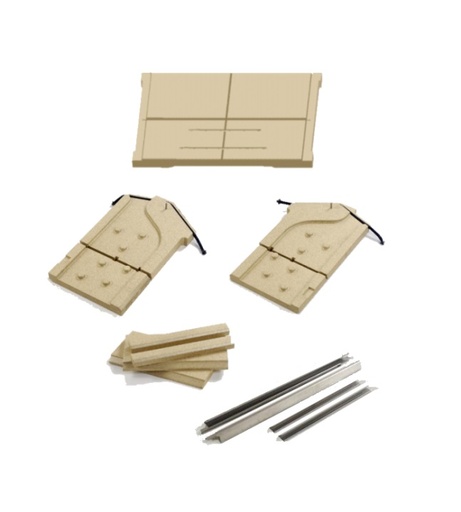 [14003046] 1678 SET GARNITURE VERMICULITE