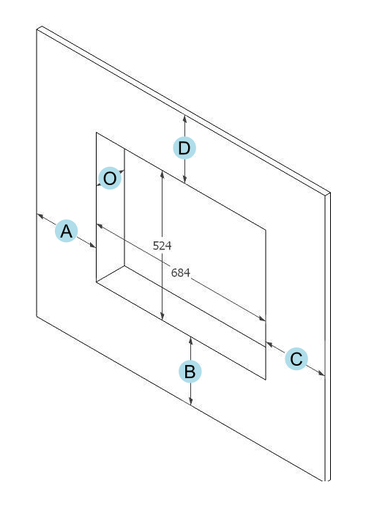 [11212499] 2175 CADRE APPLIQUE SF4 CUSTOM ROUILLE