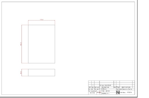 [07CB316] BRIQUE 165X115X30