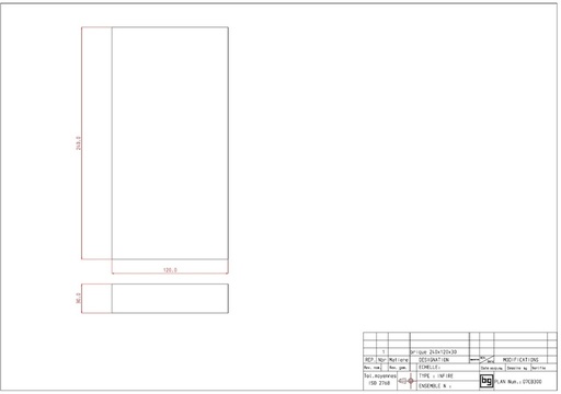 [07CB300] BRIQUE 240X120X30 VT20
