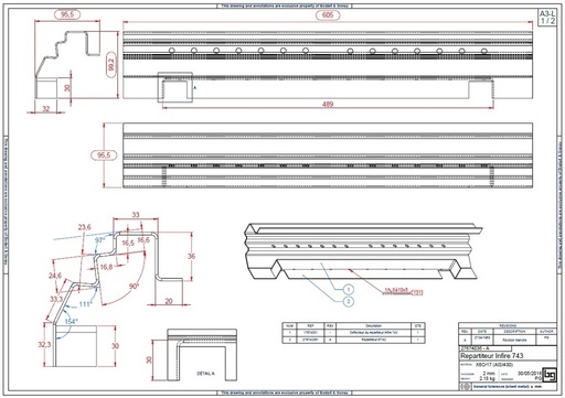 [27674036] REPARTITEUR INFIRE 743 fin 2006 (HAUT RENDEMENT)