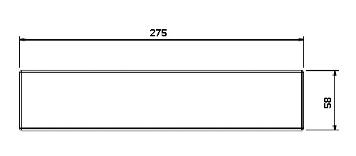 [331858] Béton Céramique plaque de fond Unilux 40