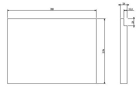 [327860] Vermiculite paroi arrière Unilux 40