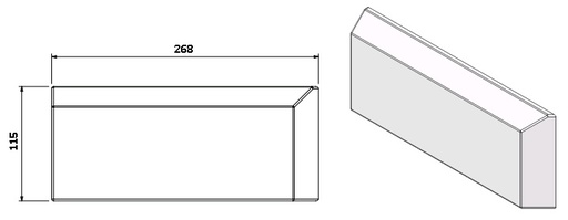 [332440] Béton Céramique Arrêt bûches D