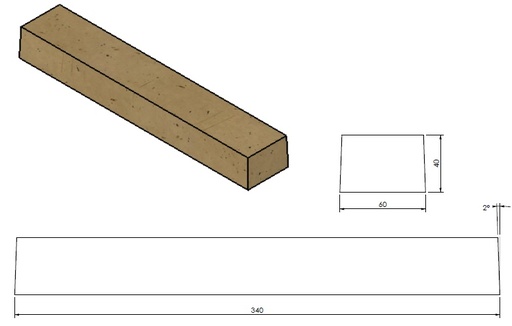 [307926] Brique réfractaire (A) Escamo 70/100