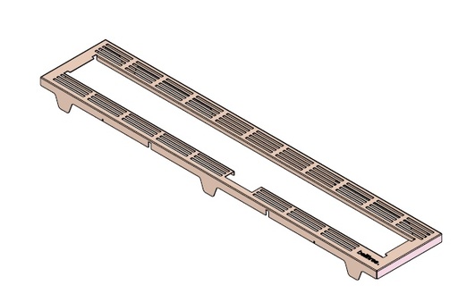[339057] Grille autour du  Double Brûleur HBXL-3 noire (depuis 10-5-2021)