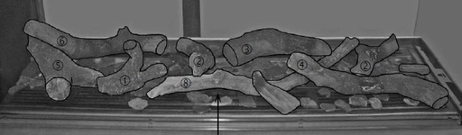 [325292] Jeu de buches bois céramique  HBL-DF/View Bell RD/Viewbell RDL-3