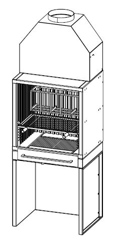 [BBQX70-RBU] BG Exclusive 70 + Réserve + Buches