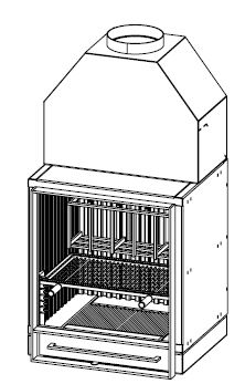 [BBQX70-CA] BG Exclusive 70 + Cadre