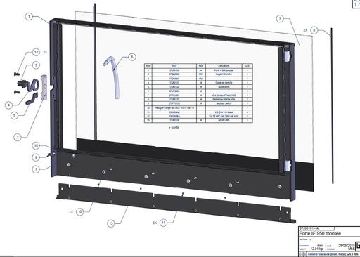 [37J95101] PORTE MONTEE IF EASY 950