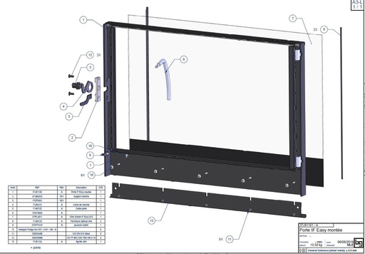 [37J81101] PORTE MONTEE IF EASY 810