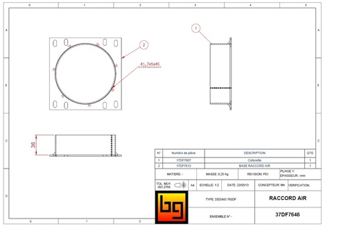 [37DF7646] me RACCORD AIR CONCEPT 760DF